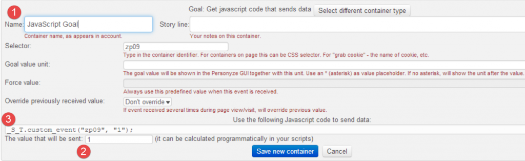 JavaScript Goal Print Screen1